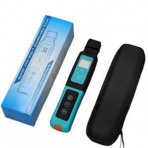 Fiber optic identifier with VFL Light source SM MM Detector