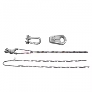 Preformed guy grip for ADSS cable